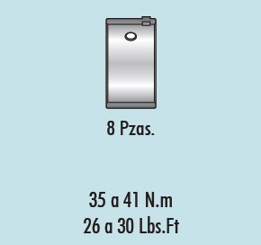 COJINETES DE BIELA MORESA